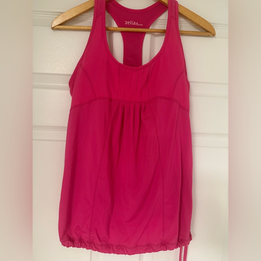 Zella Fuchsia Racerback Tank